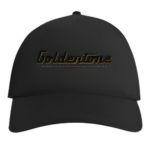 Goldentone | LOGO | Dad Hat | Black Goldentone | LOGO | Dad Hat | Black